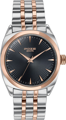 SONATA Sonata Poze 6 Cinnamon City Quartz Blue Round Dial Men's Watch Analog Watch  - For Men