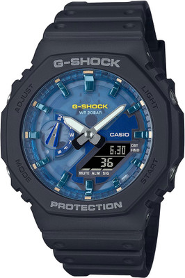 CASIO GA-2100AS-2ADR G-SHOCK Analog-Digital Watch  - For Men