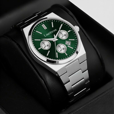 LIMESTONE Date Display Classic PRX Chronograph Quartz Date Display Classic PRX Chronograph Quartz Analog Watch  - For Men