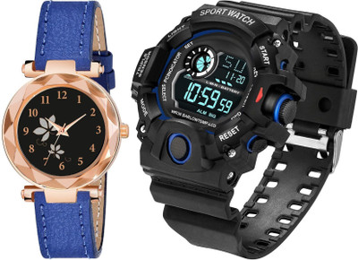 exactor Premium Stylish Casual & Formal Wear Watch Analog-Digital Watch  - For Women