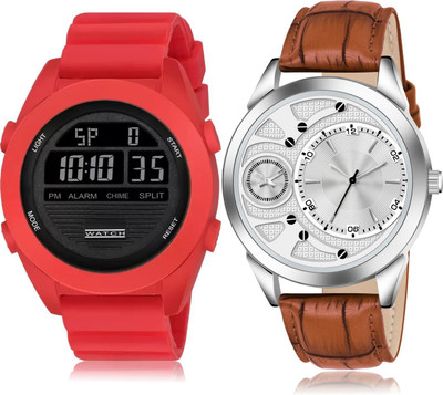 TIMETRANSELEVATE DG84-BA125 Analog-Digital Watch  - For Men