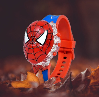 OLLTHETHINGS Spider Look Kids watch Modern & Trending Spider Digital Watch  - For Boys & Girls