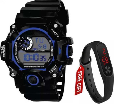 Wenlong NEW GENERATION DIGITAL NEW DIGITAL LED SPORTS Digital smart Watch Unique Arrow New Arrival Silicon Strap (S-SHOCK) (G90) DIGITAL STYLISH WATCHES FOR KIDS Digital Watch - For Men New Latest Red LED Illuminated Display LED,Digital Black Digital Watch - For Boys & Girls Illuminated Light Digita