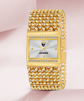 JAXON JGW-101 Silver Square Dial Analog Watch  - For Women