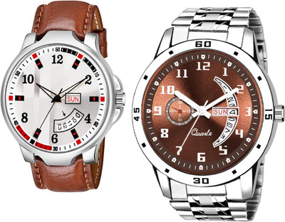 Caihong BRN-8-AND-SLV-18 Analog Watch  - For Men