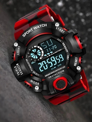 SHURAI Army_lover_watch_blue digital Blue Designers Watch for Men's & Boys Digital Watch  - For Boys