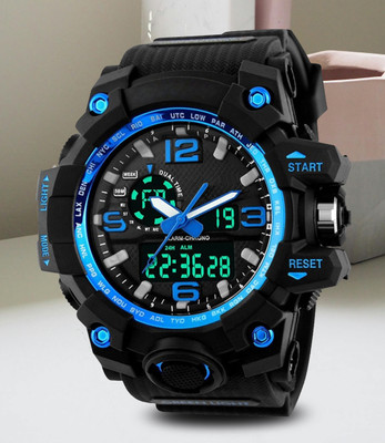 Diaggro 1155Blue Fresh arrival: TRENDING 1155 boys watch with elegant looks and new style Analog-Digital Watch  - For Boys
