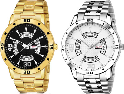 Caihong GOLD-21-AND-SLV-22 Analog Watch  - For Men