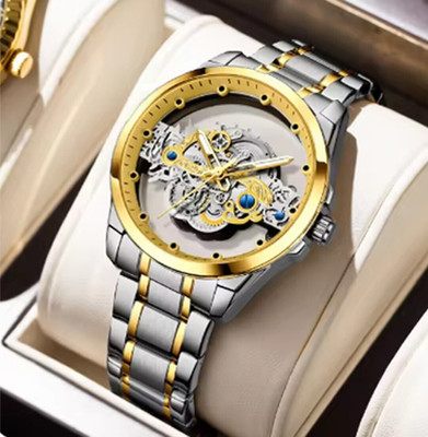 TechBone Dial transparent shiny luxurious tranding premium quality Watch for Men Eco-friendly Analog Watch  - For Men