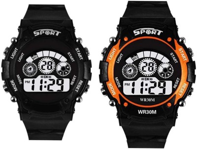 MVS Stylish 7 Light Watches Digital Watch  - For Boys