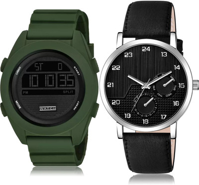 TIMETRANSELEVATE DG83-BA130 Analog-Digital Watch  - For Men
