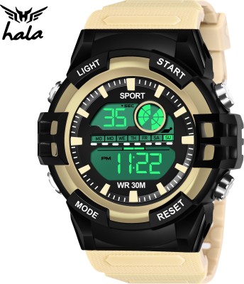 hala 1060 Multi Function Working Premium Quality LED Light For Mens & Boys Digital Watch Digital Watch  - For Men