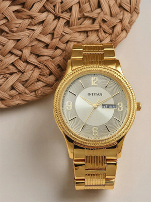 Titan 1650YM09 Gents Karishma Analog Watch  - For Men