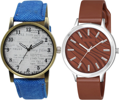 TVILLA White News paper MZ-LR28 Analog Watch  - For Men & Women