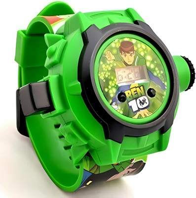 CivikCart Best Kid watch Kids Multifunctional Ben 10 Digital Projector Watch Toy (24 Slides) Ben-10_001 Digital Watch  - For Boys & Girls