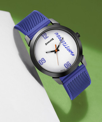 SONATA 77107NP02 CSK Analog Watch  - For Men