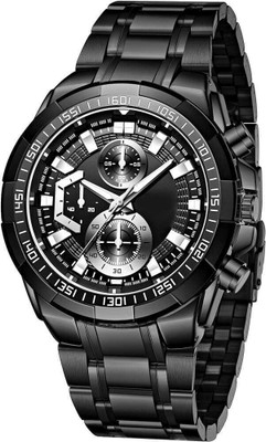 ULTRON New Analog Men Watch Collection Stainless Steel Series-2025 for Men (Black) New-6-2025 Analog Watch  - For Men