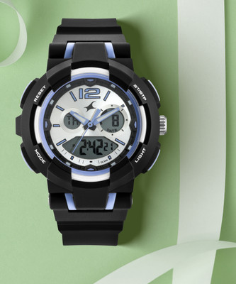 Fastrack NP68016PP01 Street Line Analog-Digital Watch  - For Women