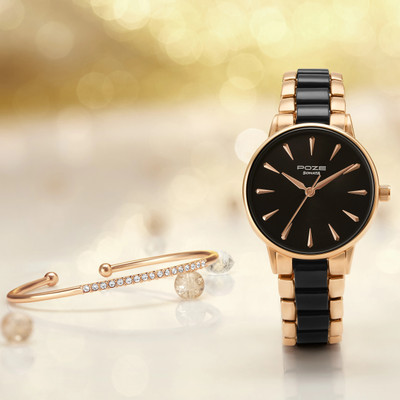 SONATA Poze - Metal Analog Watch  - For Women