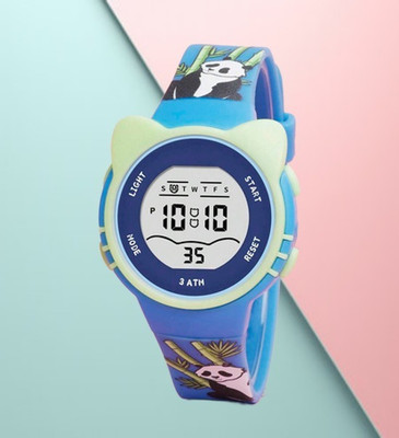 Felizer Cartoon Print Straps Digital Watch  - For Boys & Girls