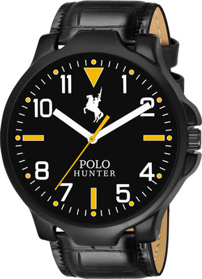 POLO HUNTER PH-8253-BK Modern Collection Analog Watch  - For Men