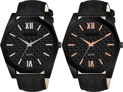 Naavli LR81_Combo_LR82 Analog Watch  - For Men & Women