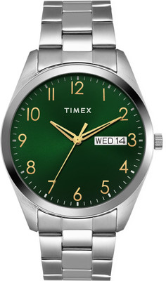 TIMEX TWTG10421 Green Round Dial Quartz Analog Watch  - For Men
