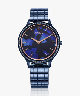 Titan Purple Secluded Analog Watch  - For Women
