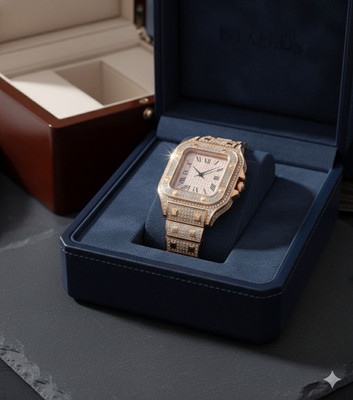 zyrowear WW76 Sparkle & Shine Full Crystal Watch Analog Watch  - For Men & Women
