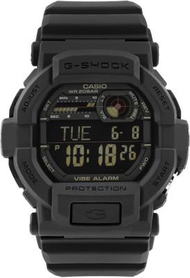 CASIO GD-350-1BDR G-SHOCK GD-350-1BDR Dial Black Resin Strap Digital Watch  - For Men
