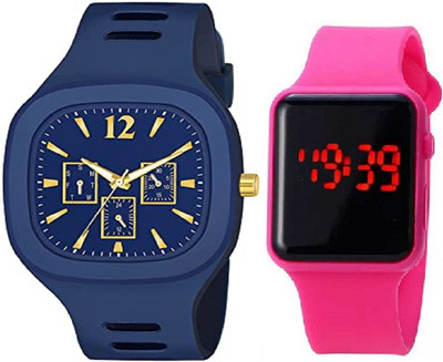 EDENSCOPE RY/426 Edenscope Elegant Classic Design 2023 Latest Z+ Exclusive Best Quality Analog-Digital Watch  - For Boys & Girls