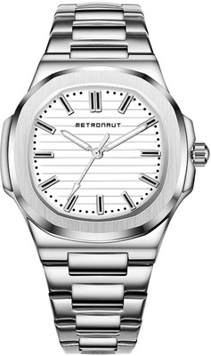 METRONAUT Metronaut Analog Silver Stainless Steel Watch Silver Stainless Steel Analog Watch  - For Men