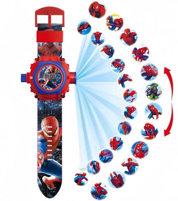 FixBit Spiderman Projector Watch Digital Watch  - For Boys & Girls