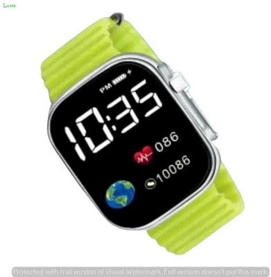 BATTLEFIELD Digital LED Dial wrist band cartoon Character Wrist band for Girl The most recent and cutting-edge design for a black LED display. Digital Watch  - For Boys & Girls