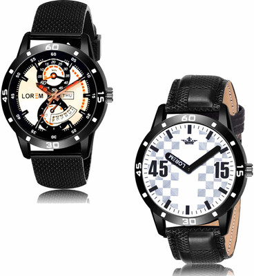 LOREM OE-LR56-LR58 Analog Watch  - For Men