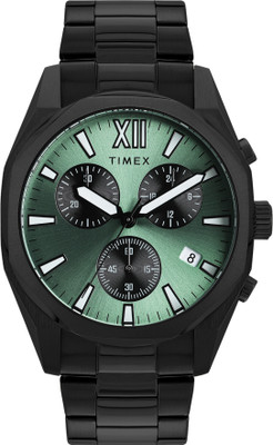 TIMEX TWEG296SMU07 Timex Light Green Round Dial Analog Watch  - For Men