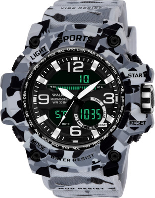Walrus Walrus Black Analog Digital Wrist Watch For Men Sports V Analog-Digital Watch  - For Men