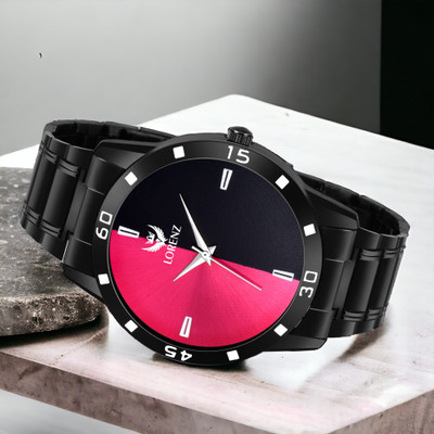 LORENZ MK-2097W Lorenz Black Dial Mens Watch | Watch for Boys- 2097W Analog Watch  - For Men