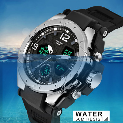jnm Sports Multifaction Digital 9105 Analog-Digital Watch  - For Men