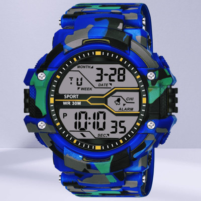 HALA ARMY ARMY Watch Multi-Function Stylish Sports Silicon Strap & Attractive Look Digital Watch  - For Boys