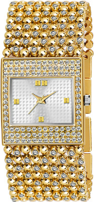 Thesellerenterprise LR288 Diamond Studed Analog Watch  - For Women