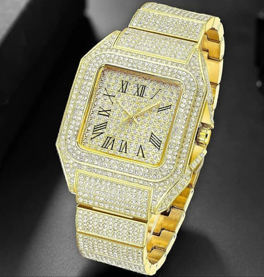 Glowme DIAMOND_SQUARE GLOWME INDIA analog mens watch Analog Watch  - For Men