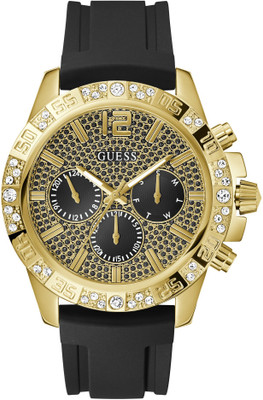 GUESS GW0909G2 GUESS Majestic Black Round Dial Analog Watch  - For Men
