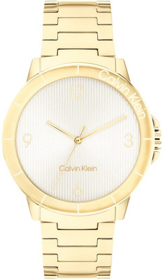 Calvin Klein Vivacious Calvin Klein Vivacious Qtz Basic Silver White Round Dial Women's Watch / Analog Watch  - For Women