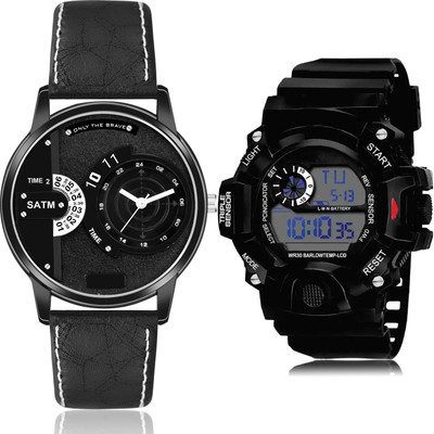 TIMETRANSELEVATE BM35-BC24 Analog-Digital Watch  - For Men