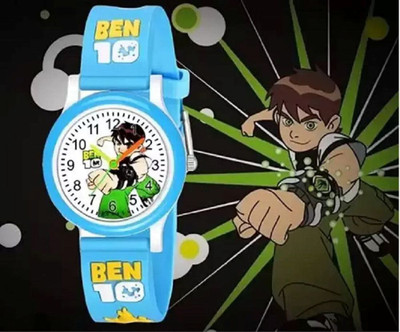 Habstone Stylish Ben Ten Children Dial Cartoon Student Watches Kids Analog Watch  - For Boys & Girls