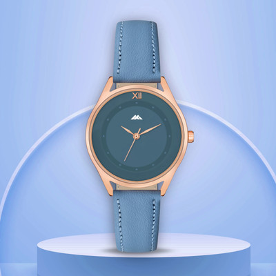 ETLIS MT-580 Classy Rose Gold Case Analog Watch  - For Women