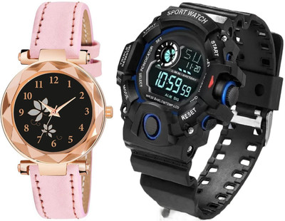 exactor Premium Stylish Casual & Formal Wear Watch Analog-Digital Watch  - For Men & Women