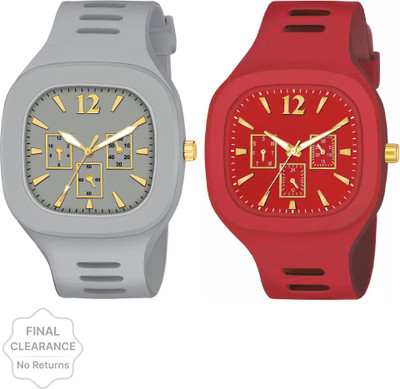 RareEagle Miller Combo of 2 Analog Watch Special Summer Collection Analog Watch  - For Men
