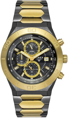 TIMEX TWEG24901 Grey Round Dial Chronograph Quartz Analog Watch  - For Men